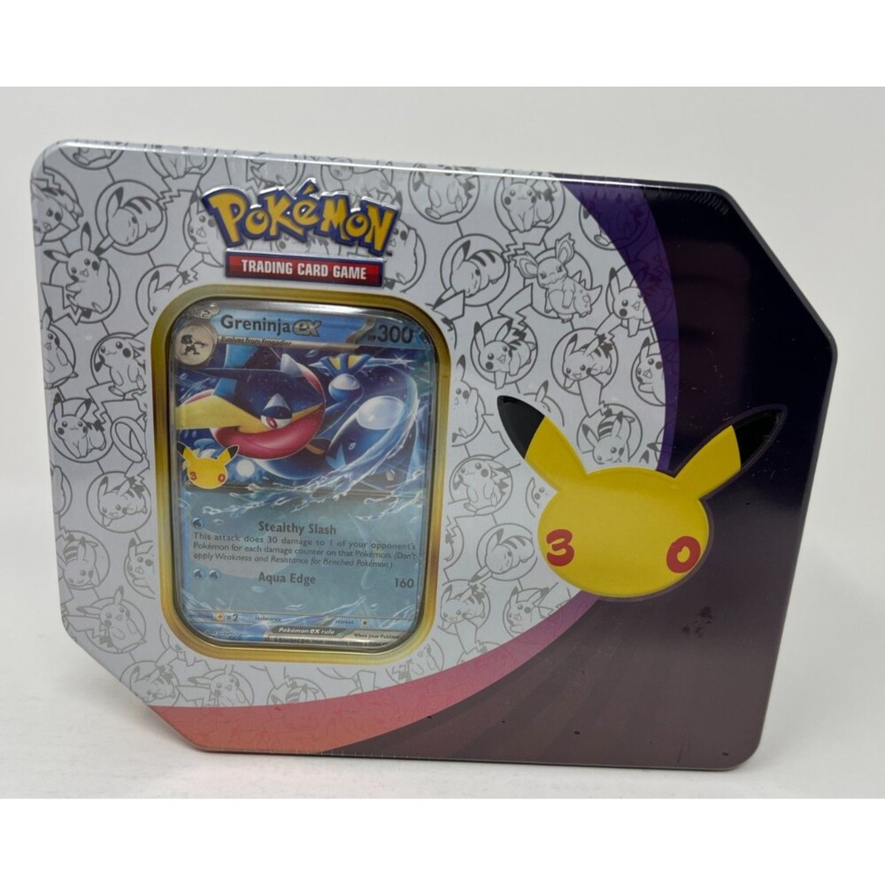 2026 Pokémon TCG 30th Anniversary Celebration Tin - Promo Greninja EX